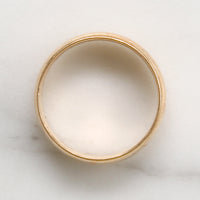 Wide Antique Gold Band by Woods & Sons