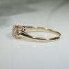Three Diamond Edwardian Ring