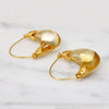 MMA Gold & Citrine Archeological Revival Hoops