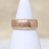 Rosy 14k Gold Wide Band Size 6 by Bowden & Co.