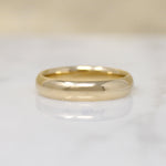 Buttery 14k Gold Size 6 Wedding Band