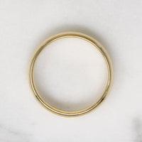 Buttery 14k Gold Size 6 Wedding Band