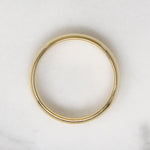 Buttery 14k Gold Size 6 Wedding Band