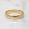 Handsome Light Half Round Gold Band 