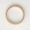 Handsome Light Half Round Gold Band 