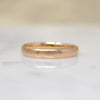 Art Deco Era 14k Gold Half Round Band Size 7.25