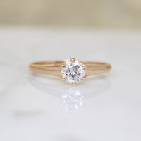 Delightful Victorian Old European Cut Diamond Solitaire