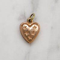 Star Spangled Vintage Heart Locket