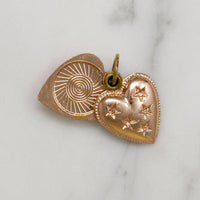 Star Spangled Vintage Heart Locket
