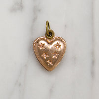 Star Spangled Vintage Heart Locket