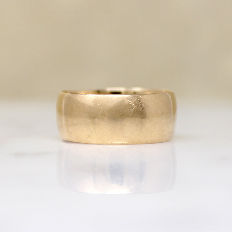 Wide Vintage 14k Gold Band Size 6.5