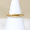 Buttery Size 9 Victorian 18k Gold Wedding Band 