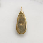 Shimmering Opal Tear Drop in 14k Gold Pendant