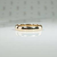 Vintage 1960s Gold Wedding Band