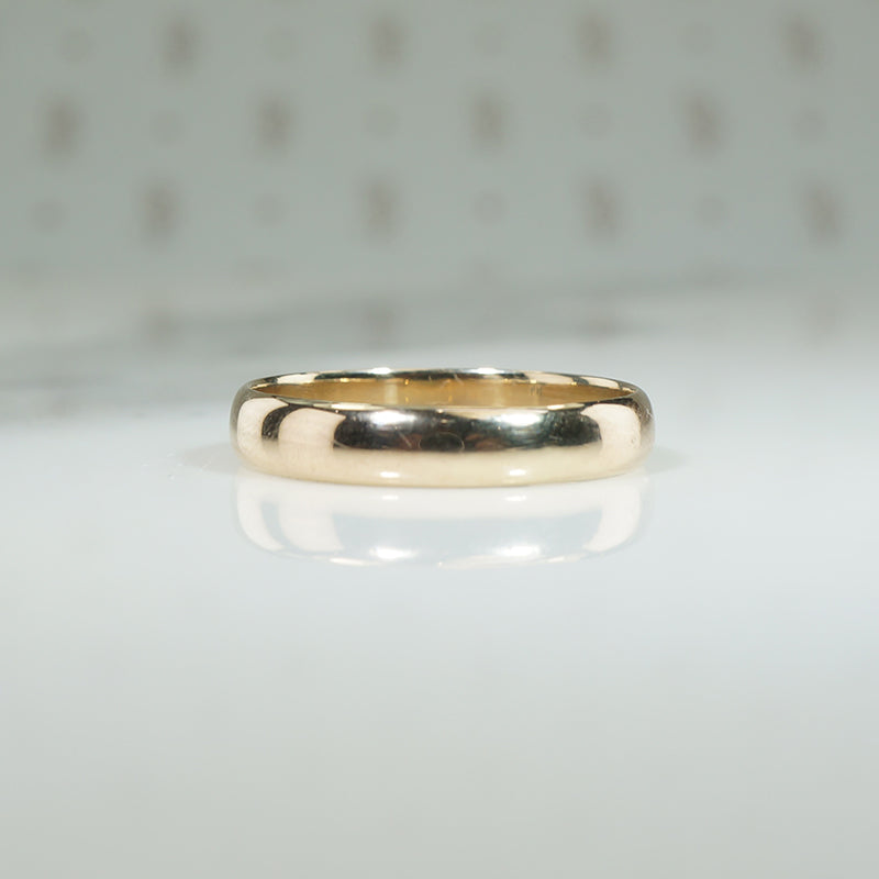 Vintage 1960s Gold Wedding Band
