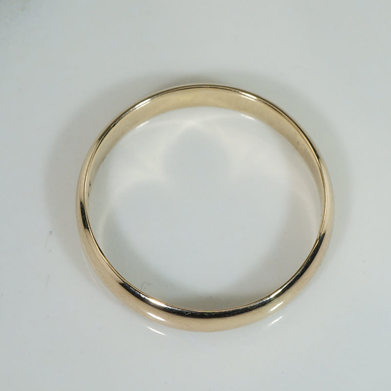 Vintage 1960s Gold Wedding Band