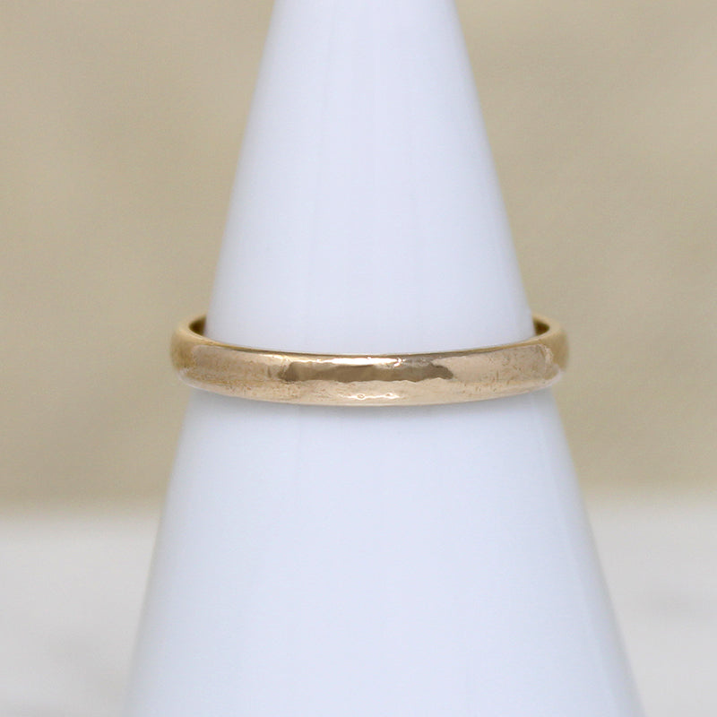 Victorian 14k Gold Wedding Band Size 7
