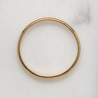 Victorian 14k Gold Wedding Band Size 7
