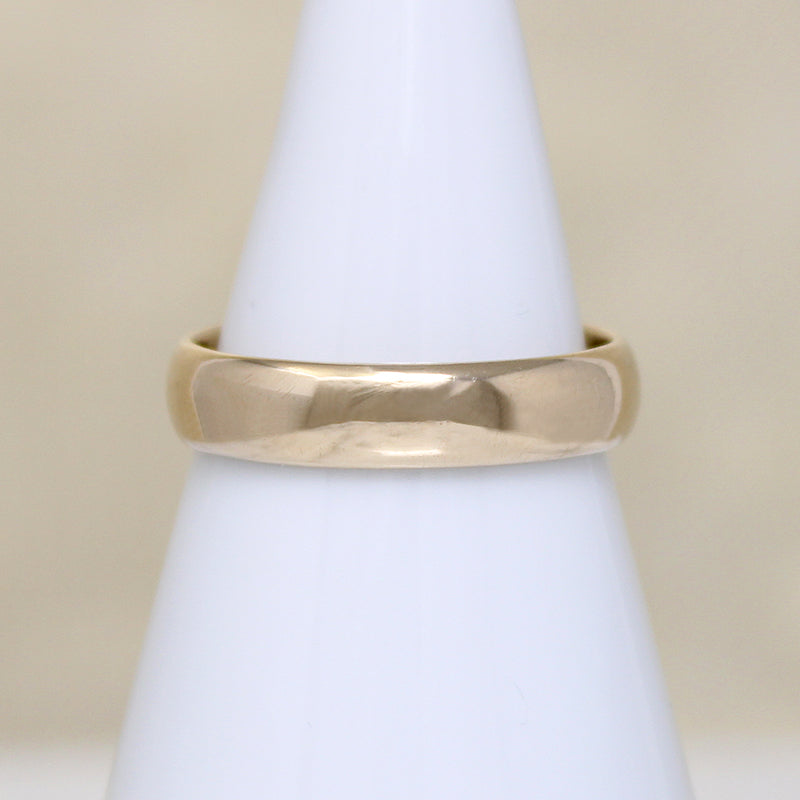Vintage 14k Gold Half Round Band Size 6