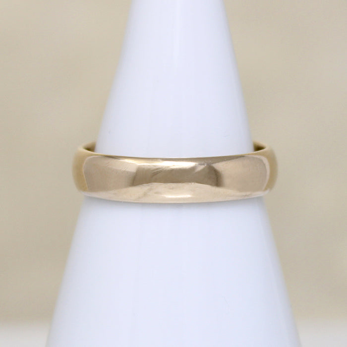Vintage 14k Gold Half Round Band Size 6