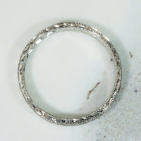 The Original Platinum Leap Year Diamond Band