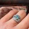 Stunning 1930s Platinum Dome Ring