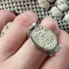 Wild Egyptian Scarab & Sterling Statement Ring