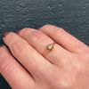 Victorian Pearl Solitaire in Shapely Gold Belcher Setting