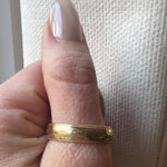 Substantial Gold Wed-Lok Band Size 11