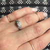 Old European Cut Diamond in Ornate English Ring