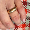 Voluptuous Victorian 18k Gold Wedding Band