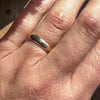 Buttery 14k Gold Size 6 Wedding Band
