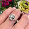 Fab 1960s Diamond Cocktail Ring