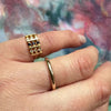 Perfect Pinky Ring of Sapphires and Diamonds