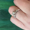 New With Tag 1940s Diamond Engagement Ring