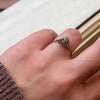 Beautiful Belias Filigree OMC Diamond Ring