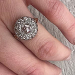 Extraordinary Antique Rose Cut Diamond Ring