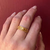 "Roma" 18k Gold Souvenir Ring