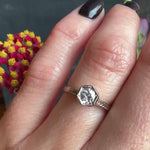 Deco Filigree OMC Diamond Ring