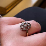 Beautiful Art Nouveau OMC Diamond Ring