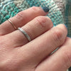 Belle's Beauty Diamond & Engraved Platinum Band