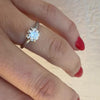 Dazzling .53ct Diamond in Platinum Solitaire Ring