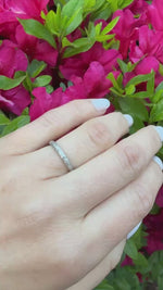Deco Platinum Flower Band