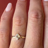 Fancy Kite Cut Diamond in Gold Solitaire Ring by 720
