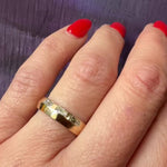 Three Baguette Diamonds in Knife Edge Band by 720