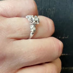 Sweet Diamond Engagement Ring in Pristine Condition