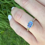 Beautiful Sapphire Engagement Ring