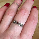 Sweet Victorian Garnet Band