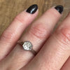 Deco Filigree OMC Diamond Ring
