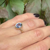 Beautiful Blue Vintage Sapphire Ring